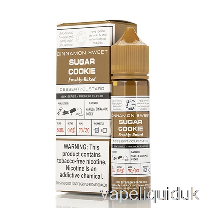 Sugar Cookies - BSX Series - 60mL 3mg Vape Liquid